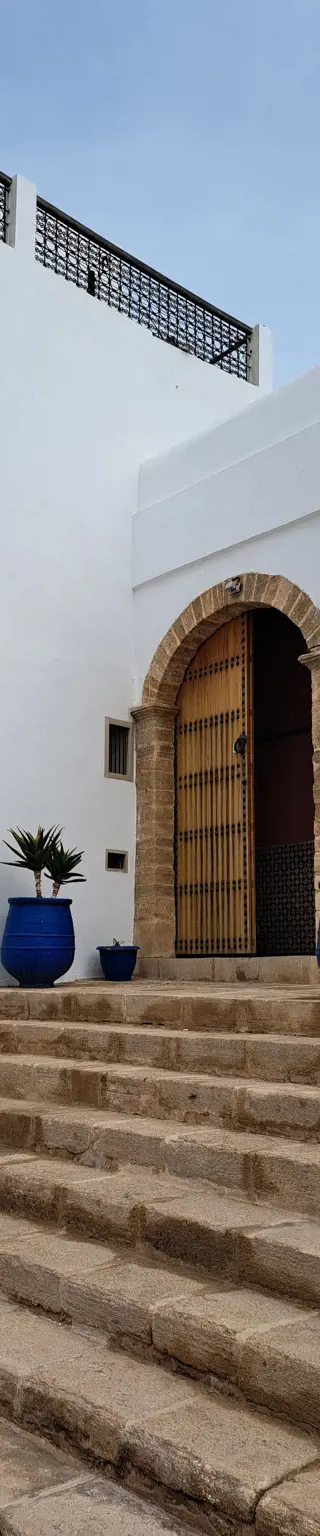 Verliere dich im Blau der Kasbah